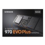 Samsung | 970 Evo Plus | 500 GB | SSD interface M.2 NVME | Read speed 3500 MB/s | Write speed 3200 MB/s - 3